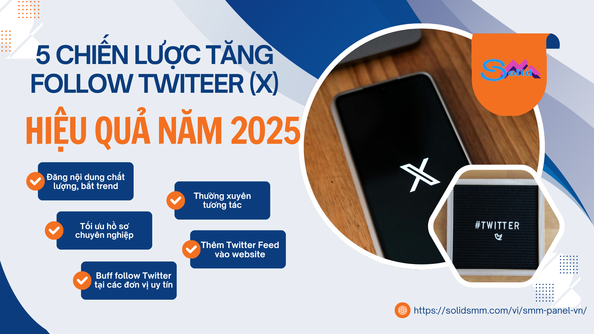 5 chiến lược tăng follow Twitter (x) hiệu quả năm 2025