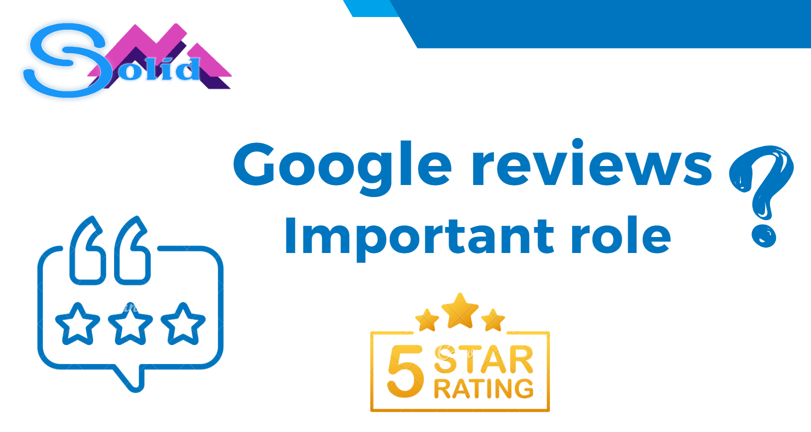 Important role of Google reviews
