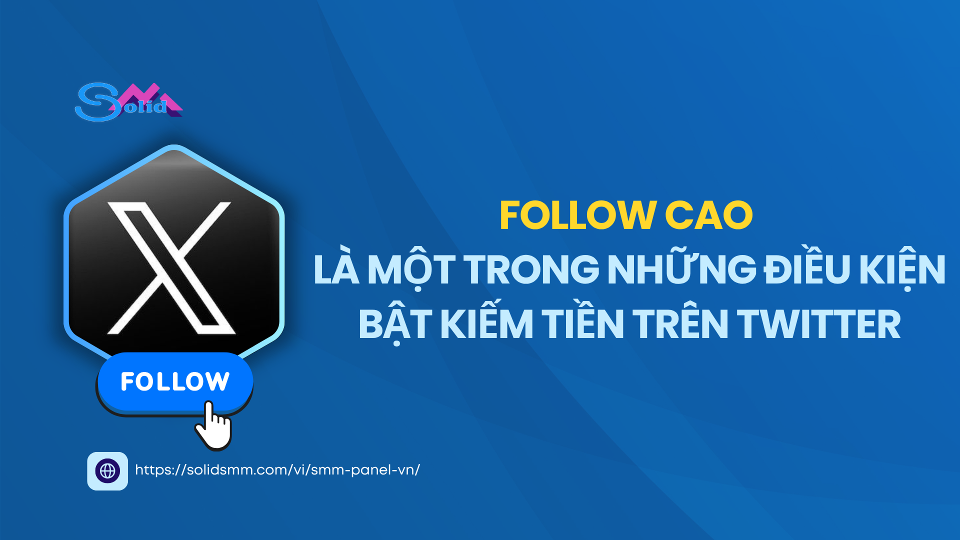 Điều kiện bật kiếm tiền trên Twitter