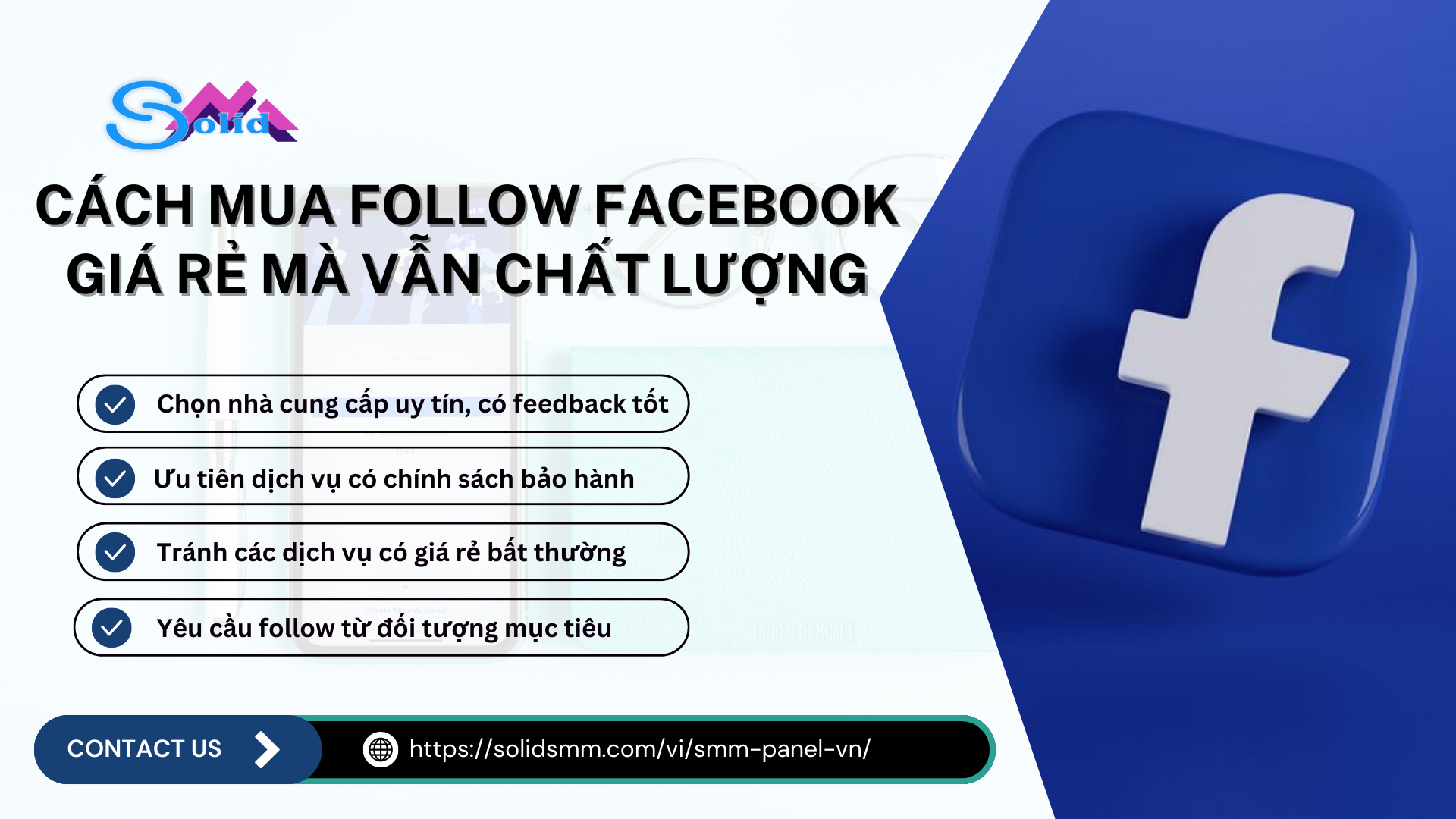 Cách mua follow Facebook giá rẻ nhưng vẫn đảm bảo chất lượng