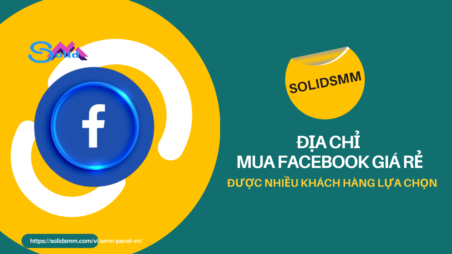 SolidSMM là địa chỉ được nhiều khách hàng tin tưởng lựa chọn khi cần mua follow Facebook giá rẻ