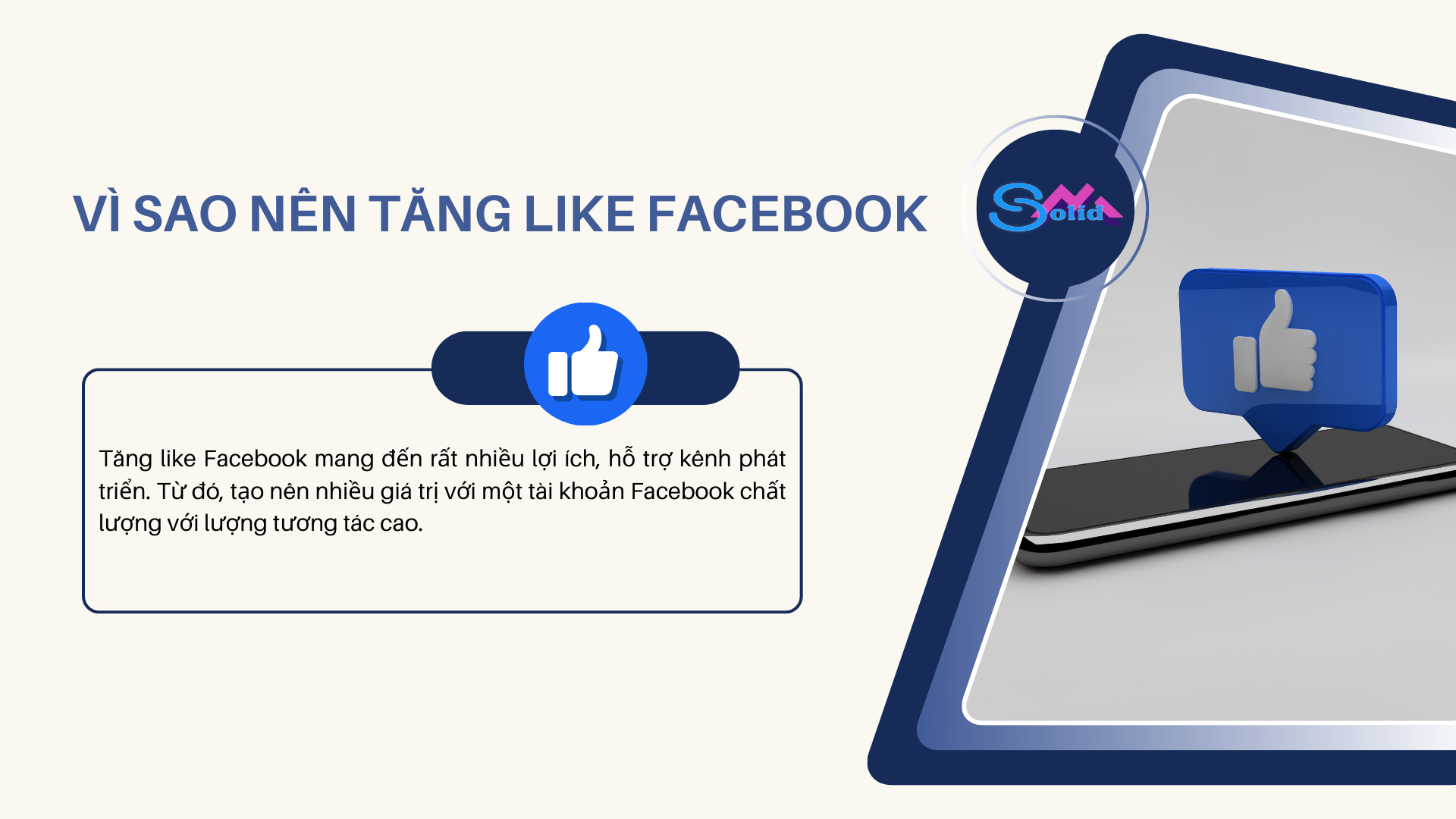 Tăng like Facebook mang đến nhiều lợi ích