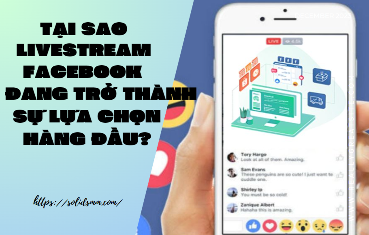 dịch vụ livestream facebook