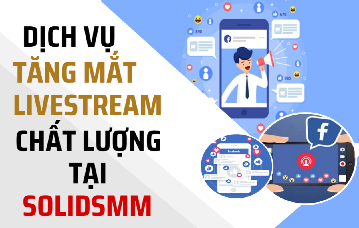 dịch vụ livestream facebook 