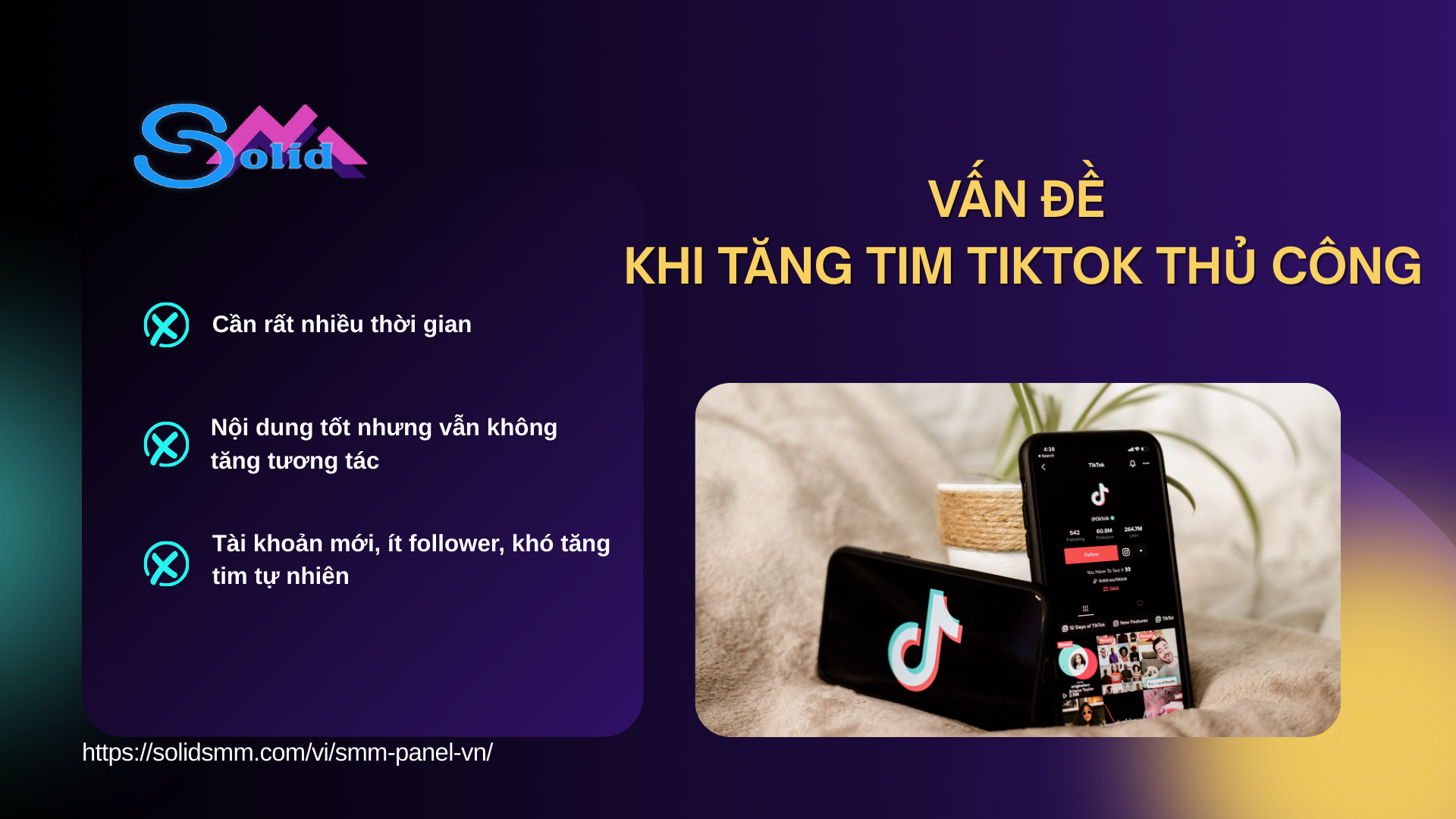 Vấn đề khi tăng tim tiktok thủ công